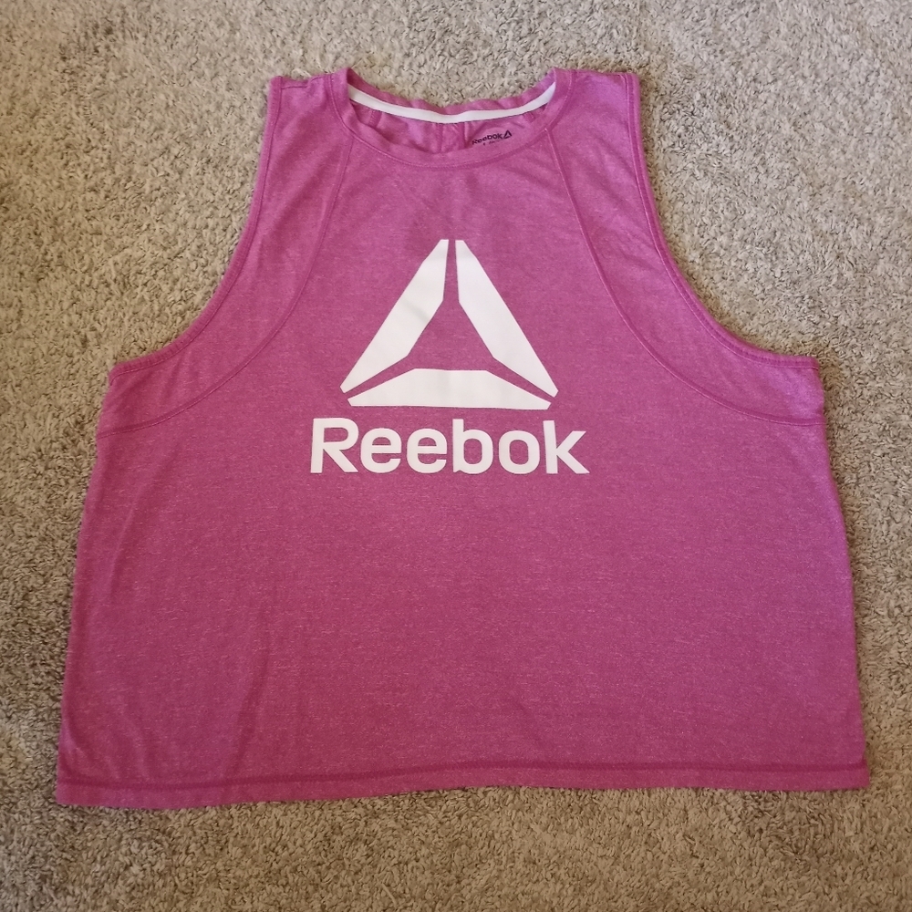 Reebok Magenta Sleeveless Athletic Top